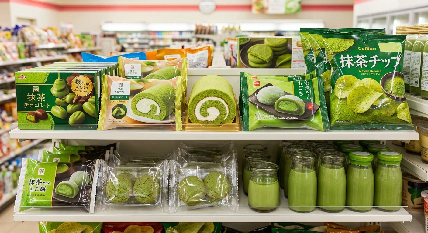 말차 붐의 시대! 말차 덕후들을 위한 신상 과자 모음