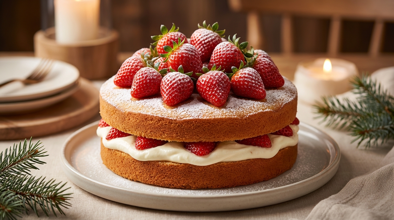 연말 딸기 케이크, 올겨울 가장 달콤한 선택은?