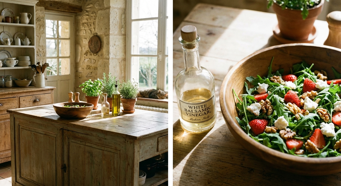 화이트발사믹, 요리의 품격을 높이는 한 방울의 마법