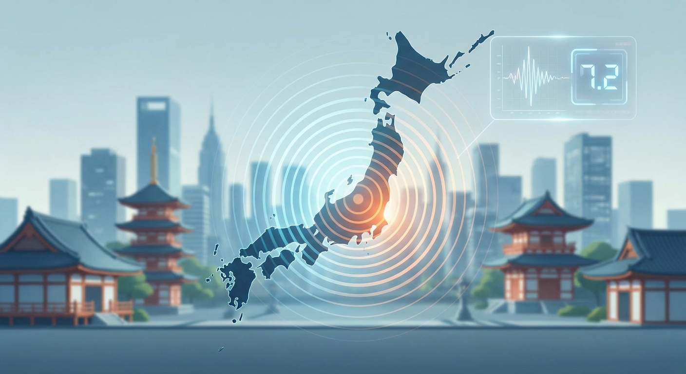 일본 7.2 지진, 2011년 악몽이 되살아나다