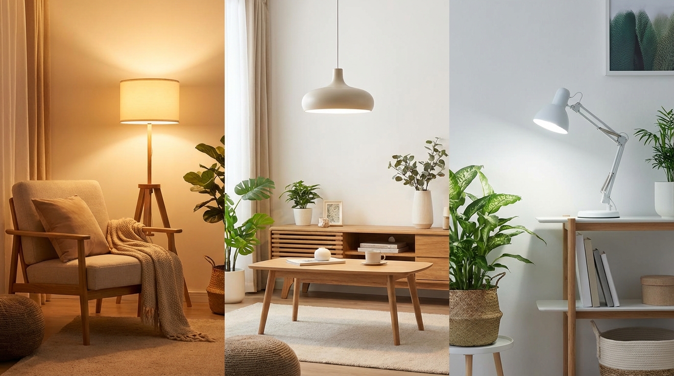 조명 하나로 집이 달라진다, 색온도 비교로 찾는 나만의 무드