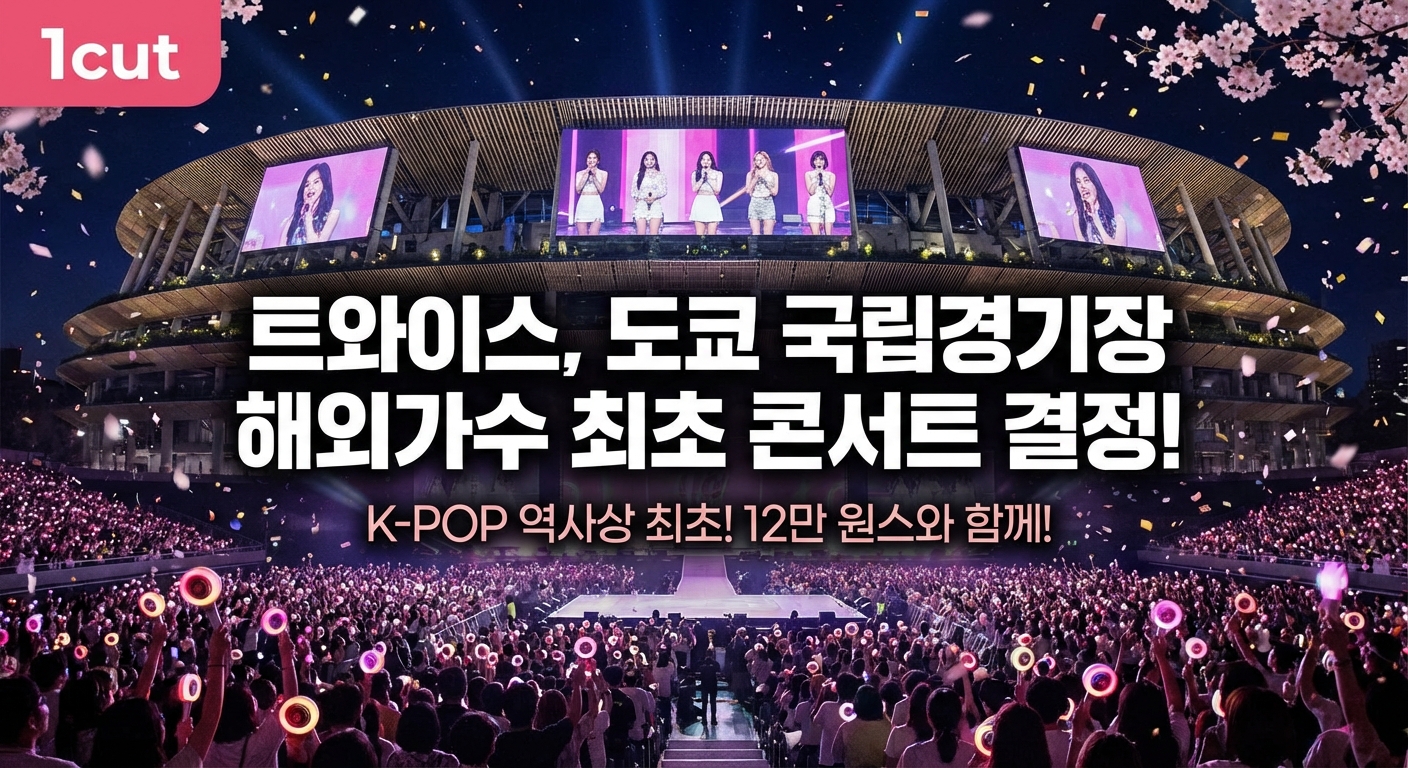 트와이스, 도쿄 국립경기장 해외가수 최초 단독 콘서트 결정