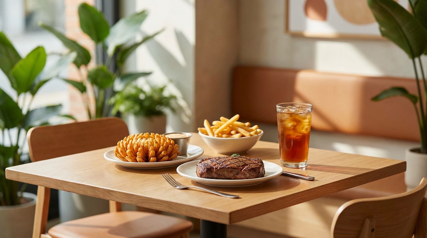 아웃백 런치타임이 뜬다, 스테이크집이 일상이 되기까지