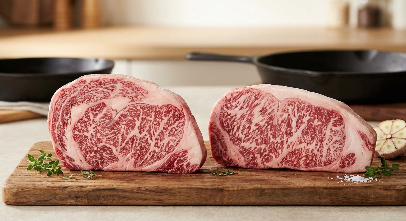 꽃등심과 와규, 같은 소고기인데 왜 이렇게 다를까?