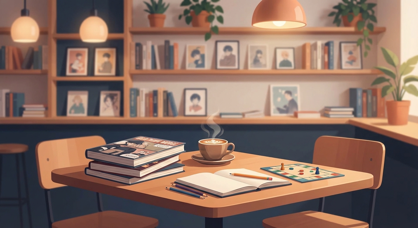 만화카페 놀거리 추천, 하루 종일 머물고 싶은 힐링 공간 완전 정복