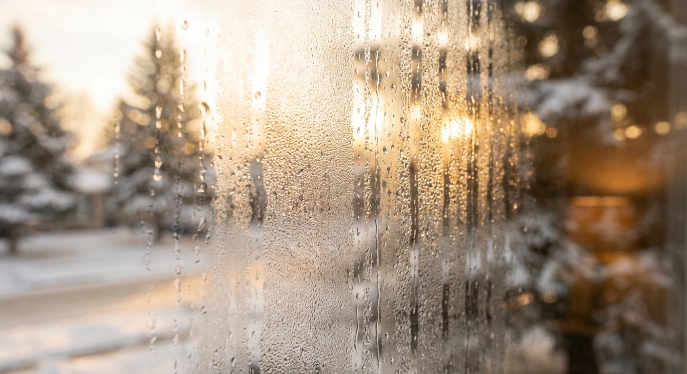 겨울 아침마다 창문에 맺히는 결로를 해결해보자!