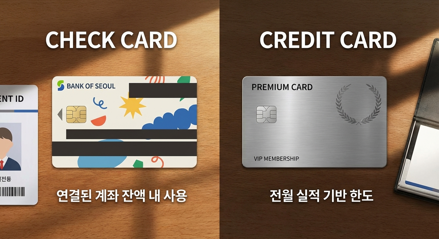 신용카드 VS 체크카드, 내 지갑에 맞는 카드 전략 완전 분석