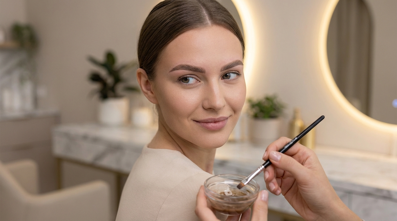 요즘 유행하는 눈썹 트렌드: 눈썹 염색로 인상 바꾸기