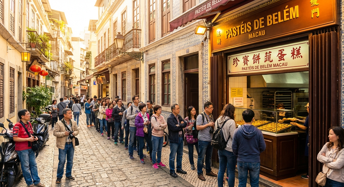 마카오 에그타르트, 포르투갈 수도사가 남긴 달콤한 유산