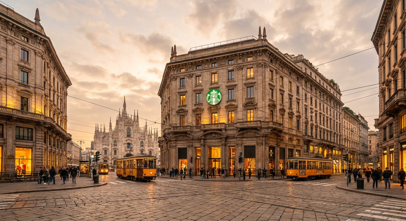 밀라노 스타벅스 리저브, 에스프레소의 본고장에서 만난 커피 성지 이야기
