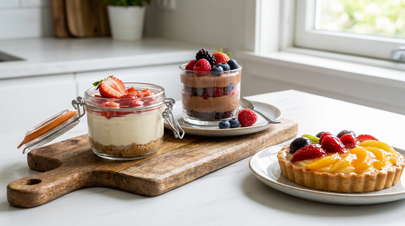 오븐 없이 만드는 달콤한 행복, 노오븐 디저트 레시피 추천