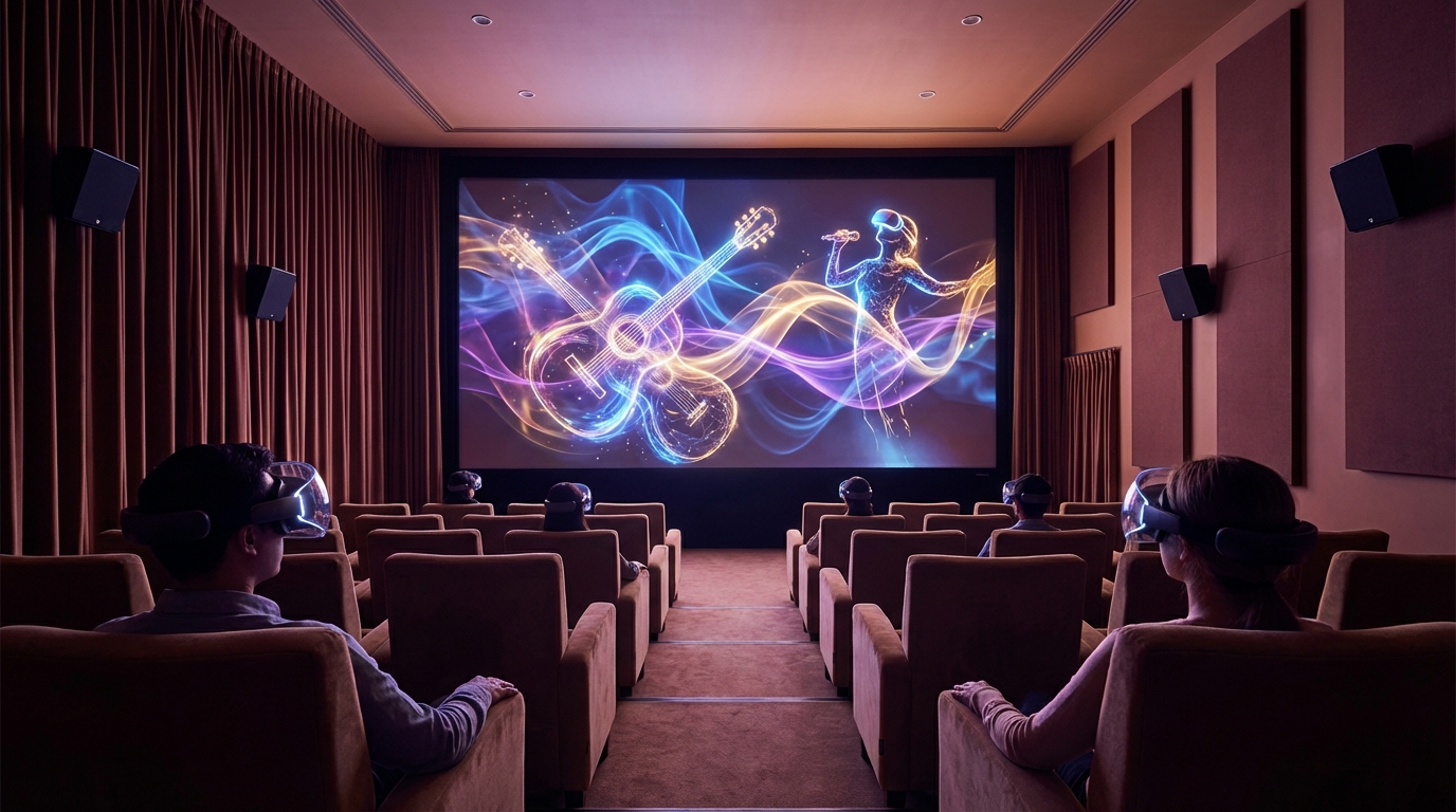 영화관에서 만나는 VR 콘서트, K-POP 무대를 눈앞에서 체험하다