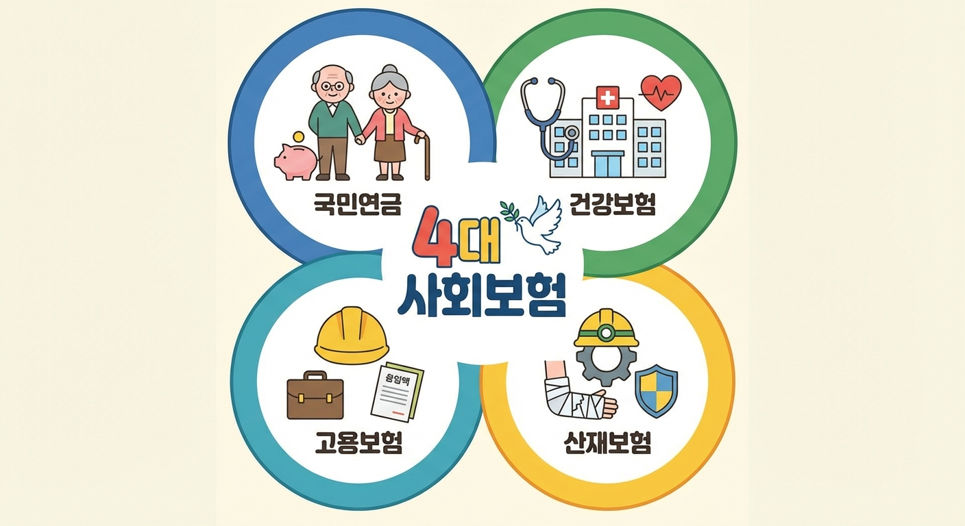 한국 4대보험 완전 분석: 2025년 기준 의무가입 체계와 비즈니스 영향
