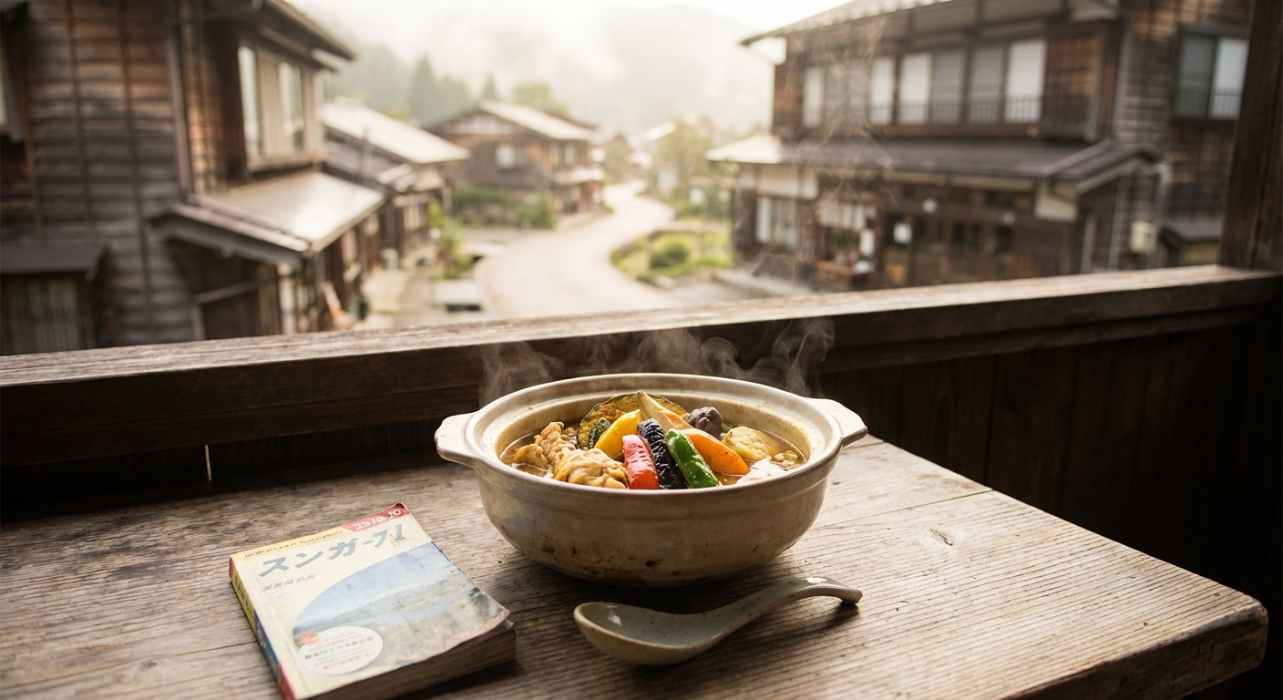 홋카이도 삿포로에서 만난 진짜 수프카레 이야기