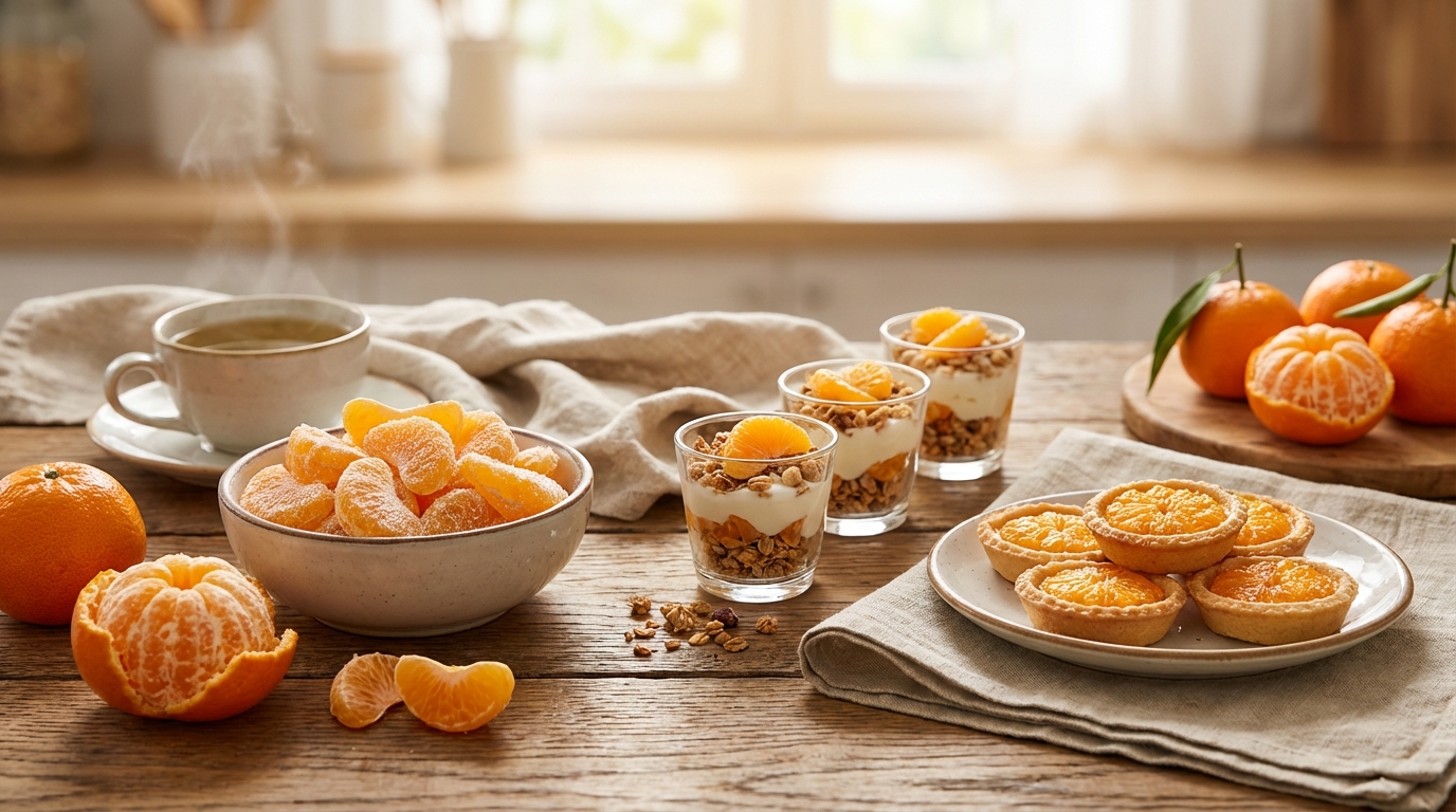 겨울철 귤로 만드는 간식 추천, 달콤한 홈메이드 레시피 3선