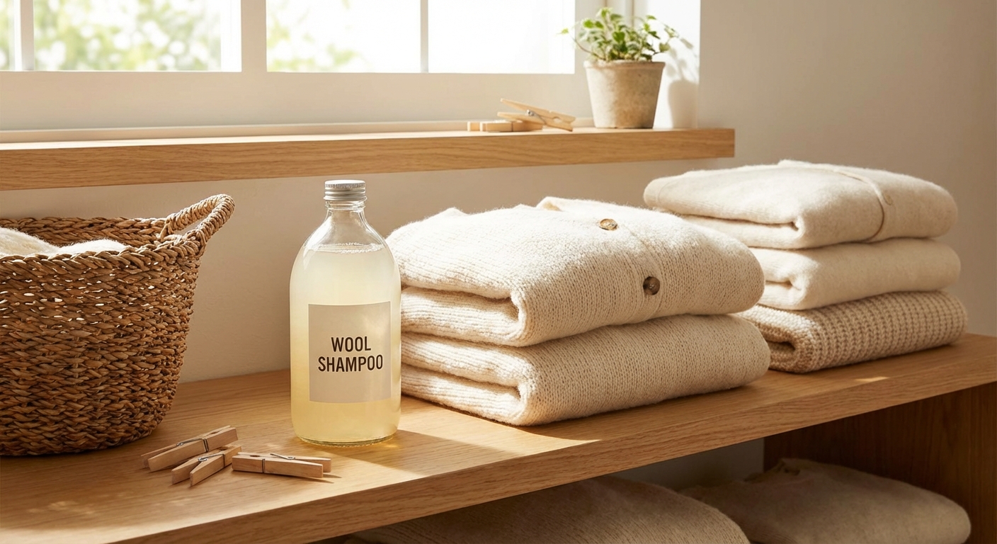 울샴푸란 무엇일까? 내 옷장 속 니트를 위한 작은 배려