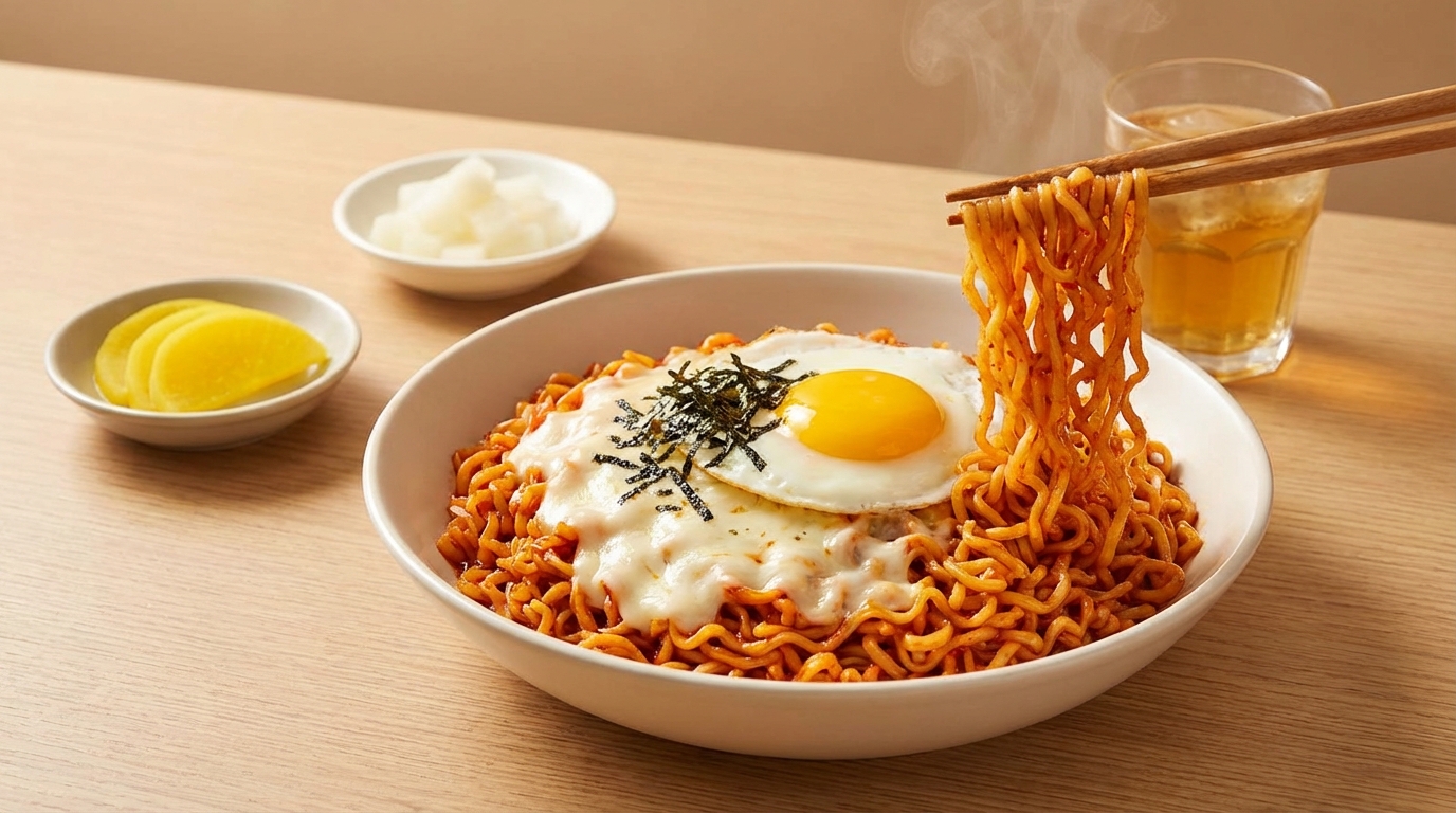 불닭볶음면 조합 추천: 매운맛을 살려주는 환상의 궁합