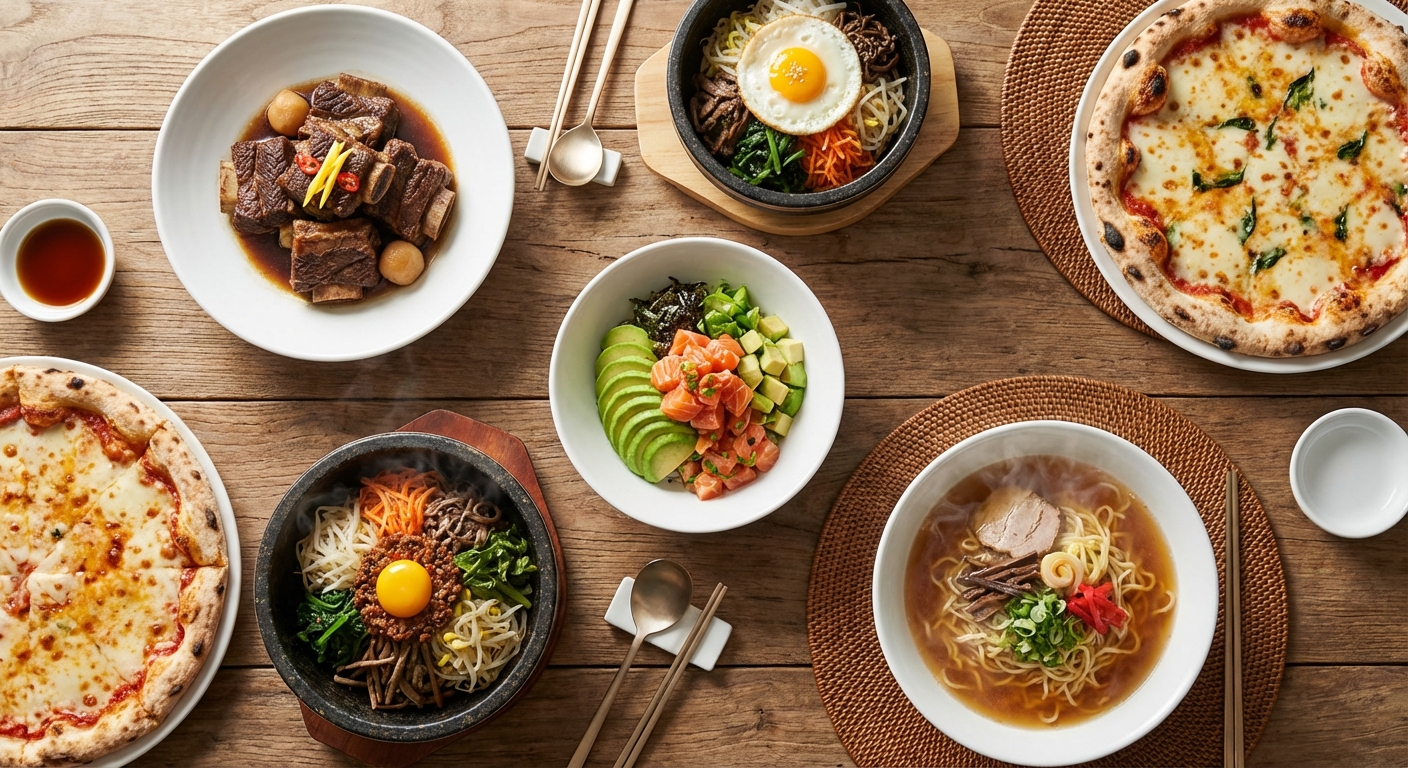 오늘 뭐 먹지? 저메추 점메추 고민 끝내는 분야별 메뉴 추천