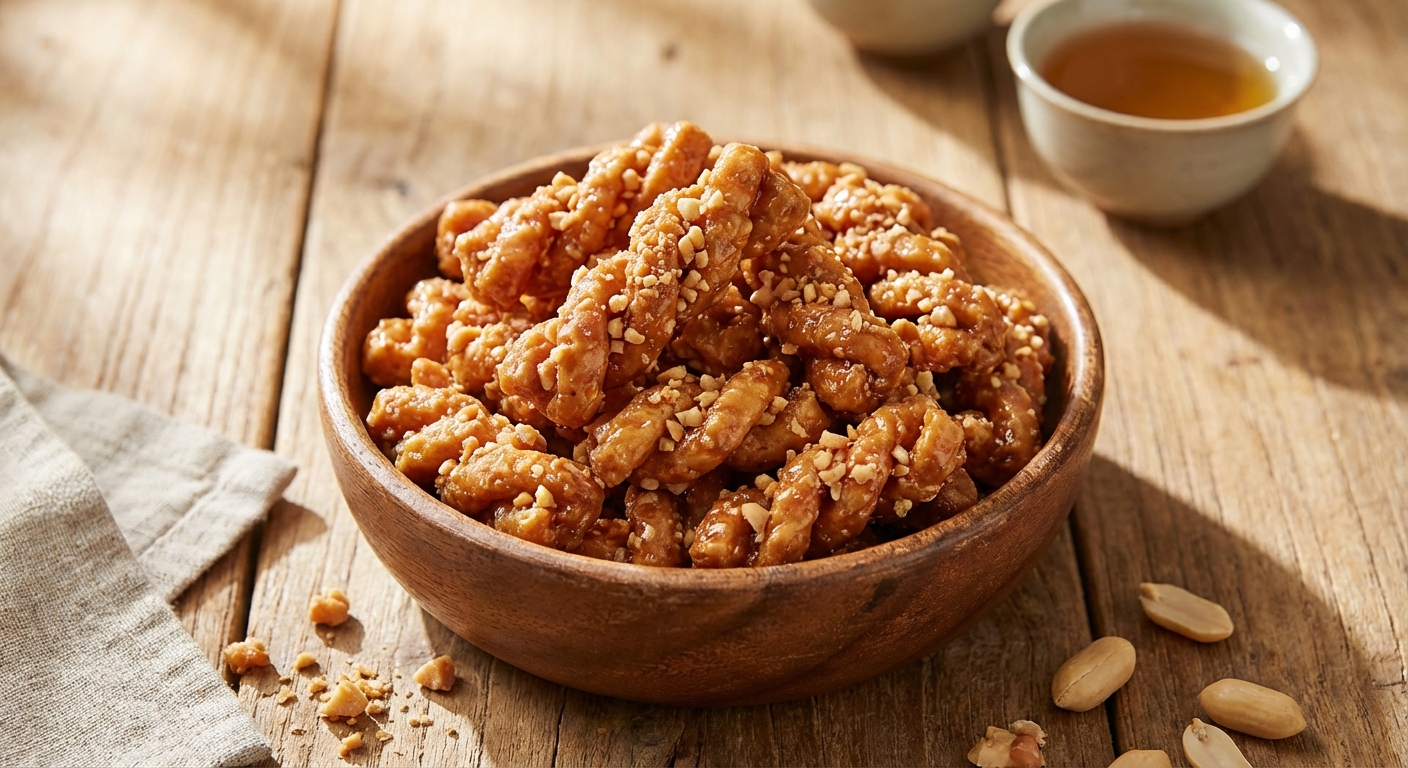 짜장면과 같은 가격, 100원 프리미엄 과자 맛동산의 달콤한 역사