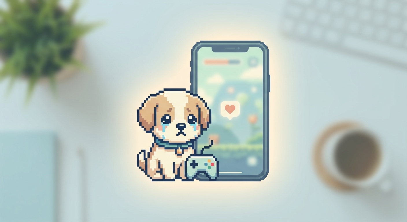 눈물 흘리며 한다는 게임 '마이 리틀 퍼피'