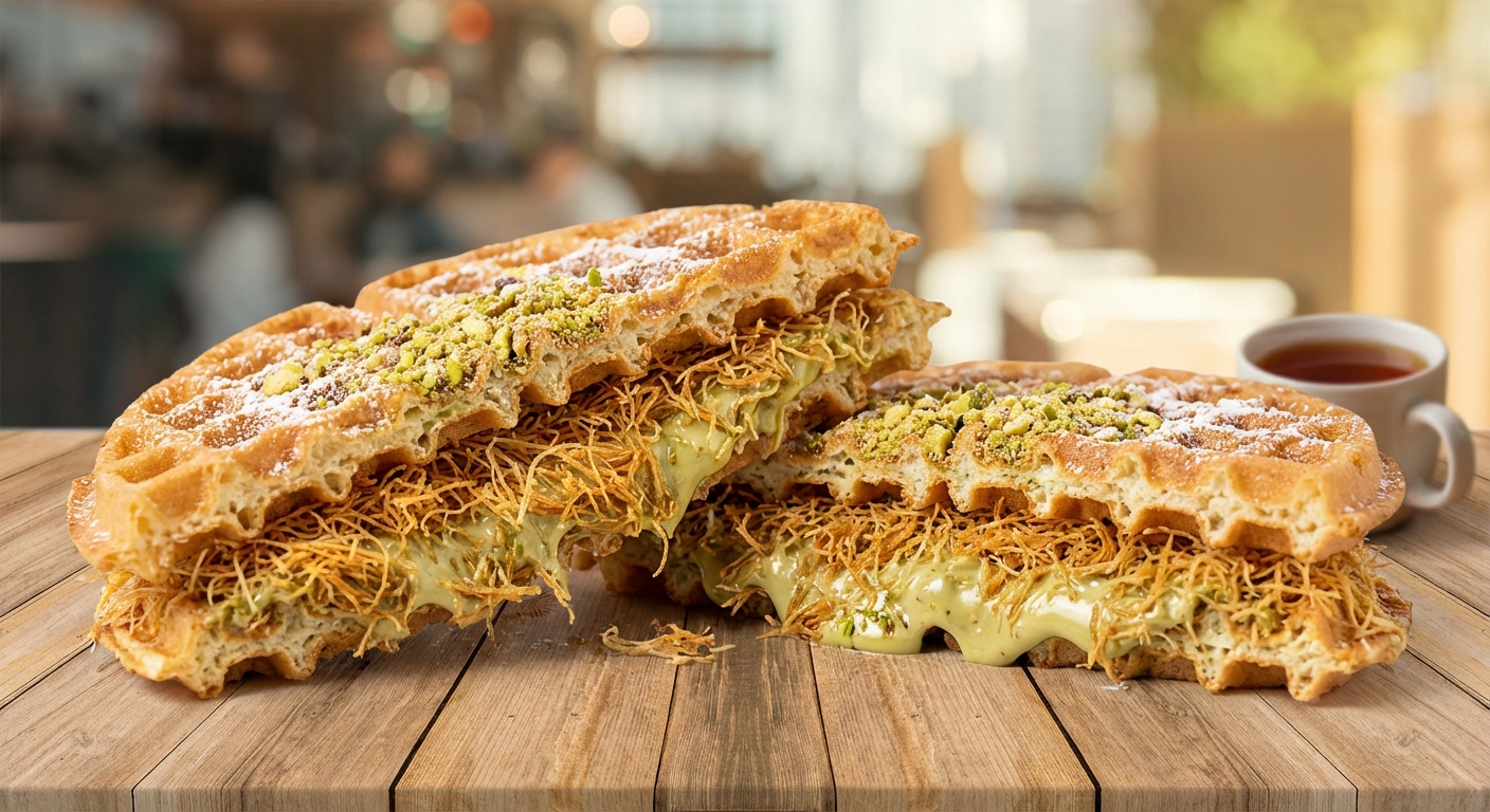 카페인중독, 두바이 와플 출시