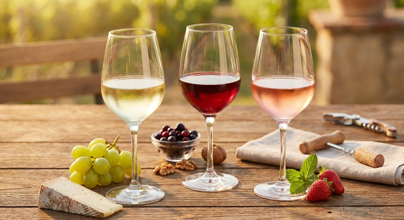 화이트, 레드, 로제, 와인 색깔별 맛과 향의 모든 것