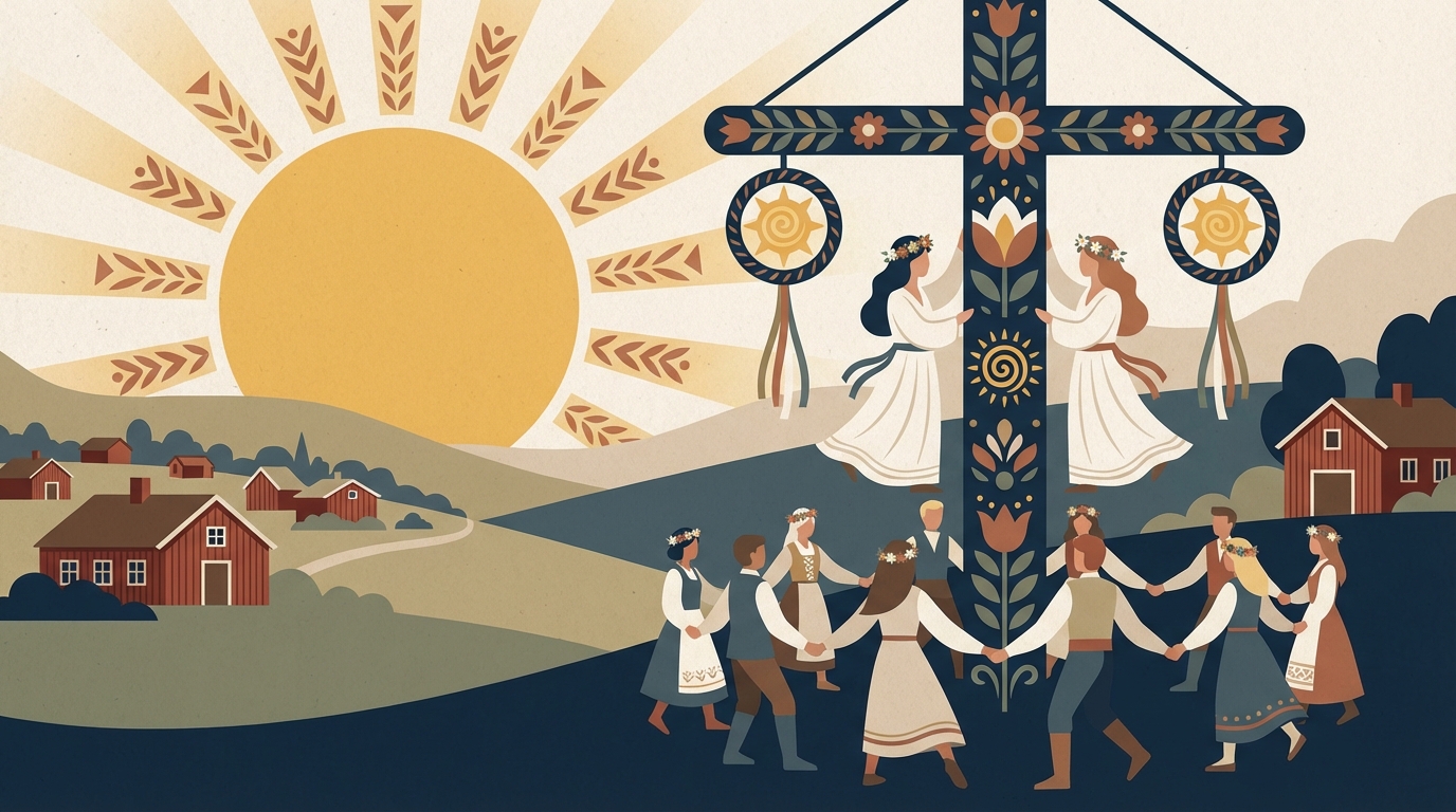 미드소마, 사실은 평범한 축제? 스웨덴 축제의 진짜 모습