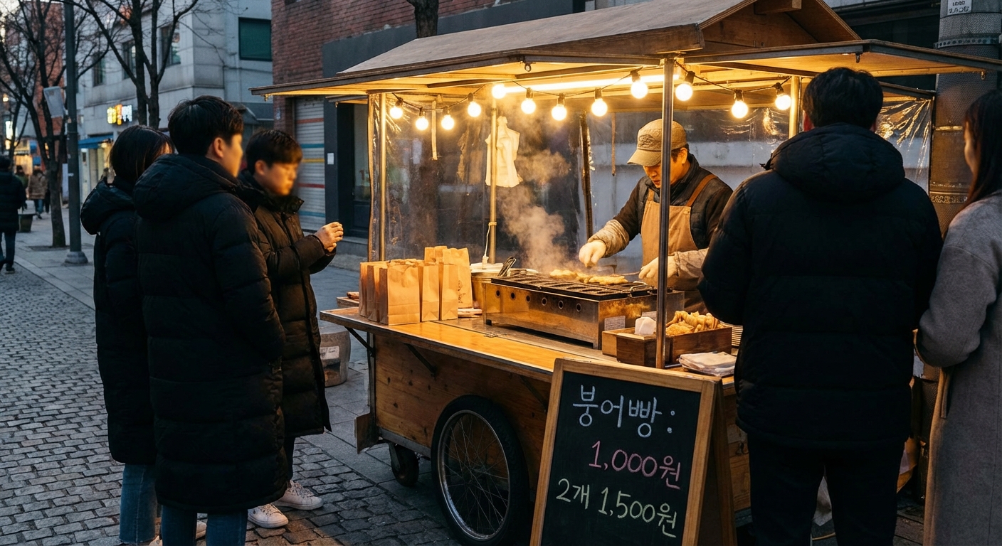 붕어빵이 진짜 붕어 가격? 겨울 간식의 물가 반란