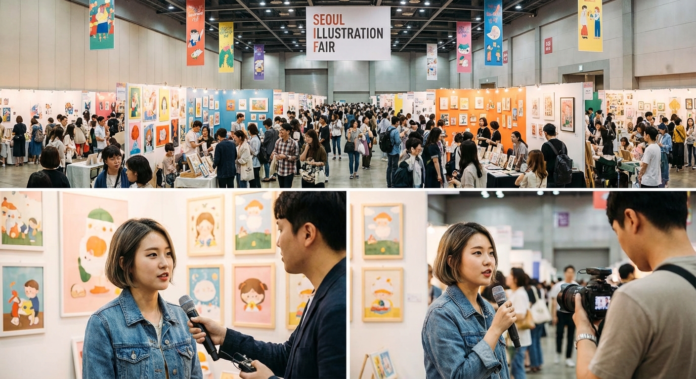 크리스마스에 만나는 일러스트의 향연, 서울일러스트레이션페어V.20이 온다