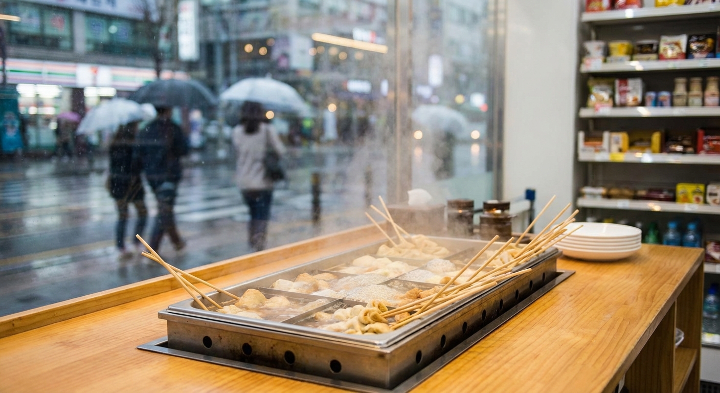 겨울 일본 여행의 숨은 백미, 편의점 오뎅 먹어보기