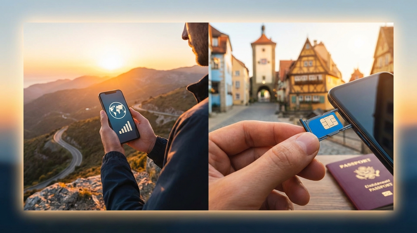 해외여행 필수 선택, 로밍과 유심 차이 완벽 가이드