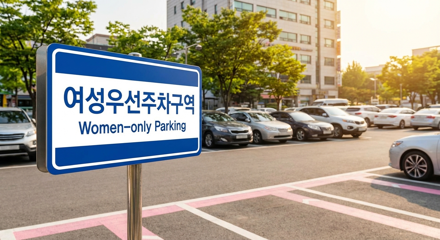 여성우선주차구역, 정확히 알고 이용해야 하는 이유