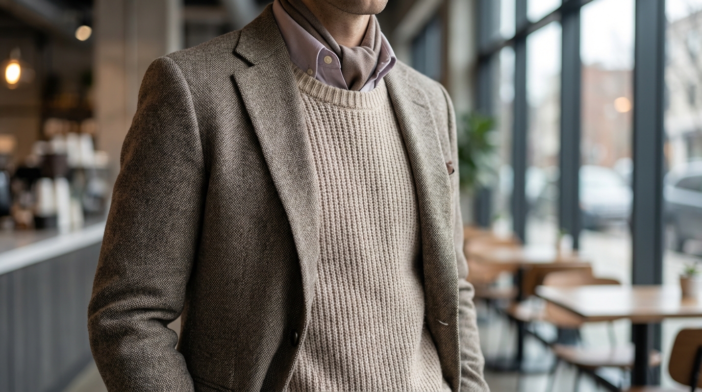 레이어드 코디 유행