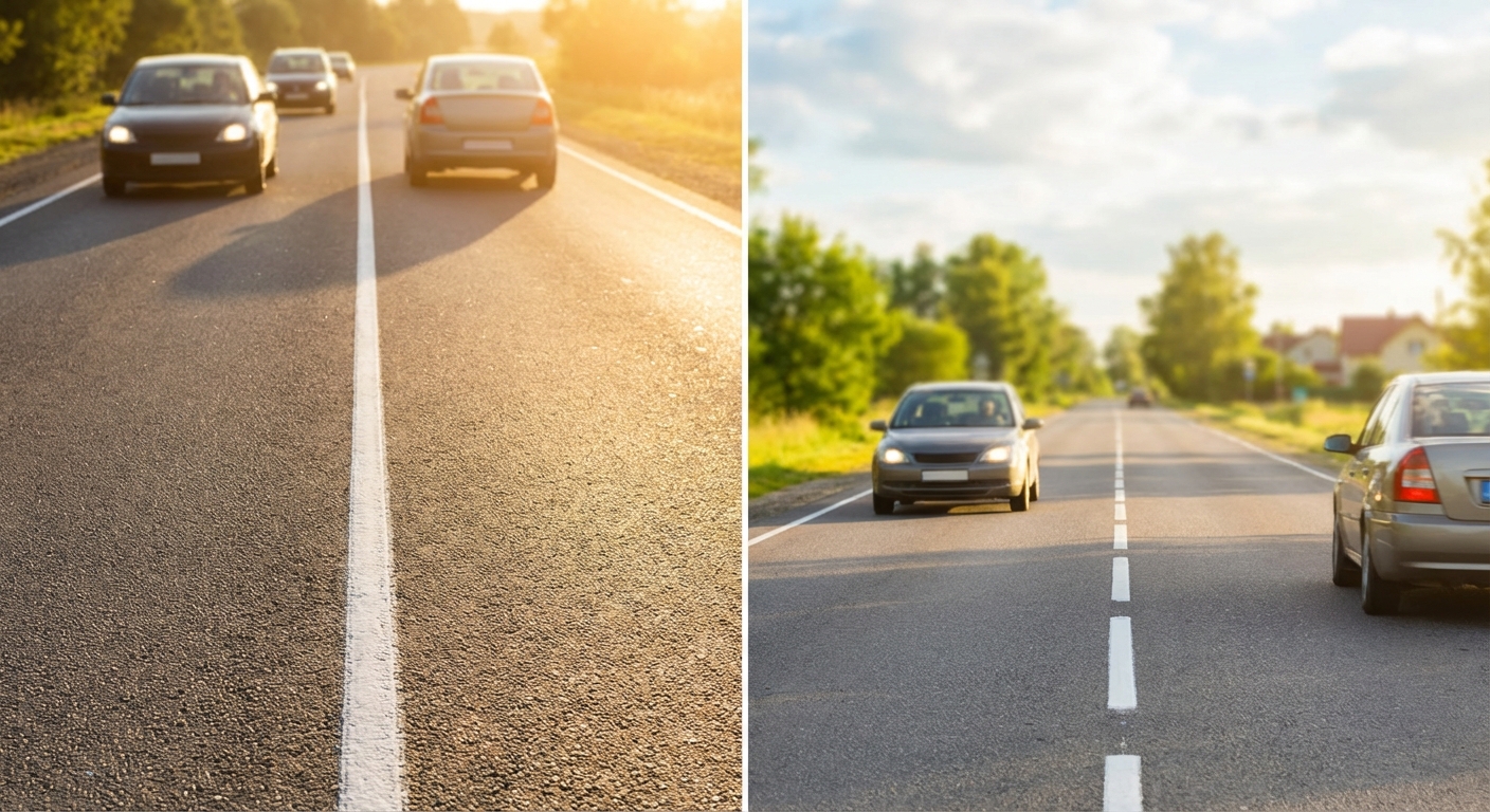 운전 실선과 점선, 어디서 주정차가 가능할까?