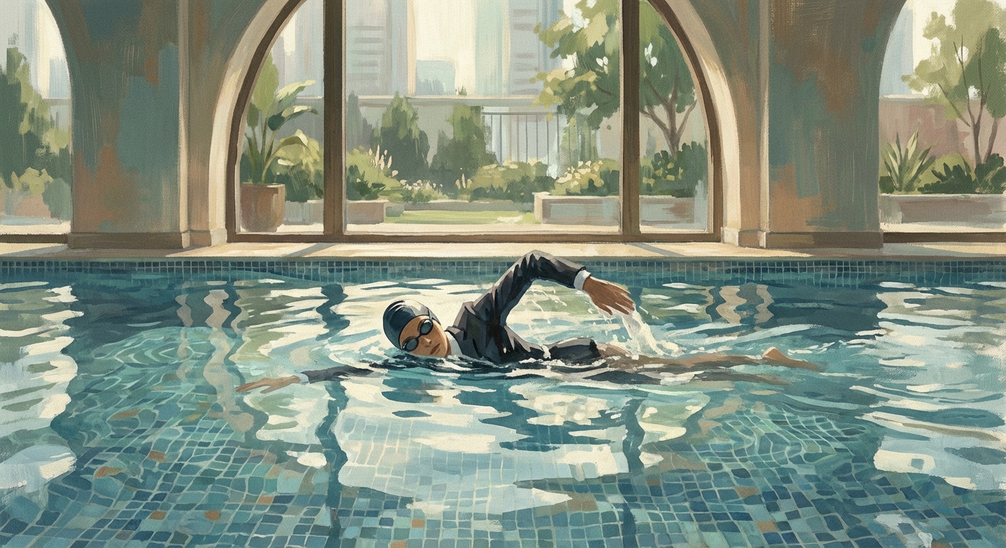 직장인들에게 선택받은 운동 '수영' 어째서일까?