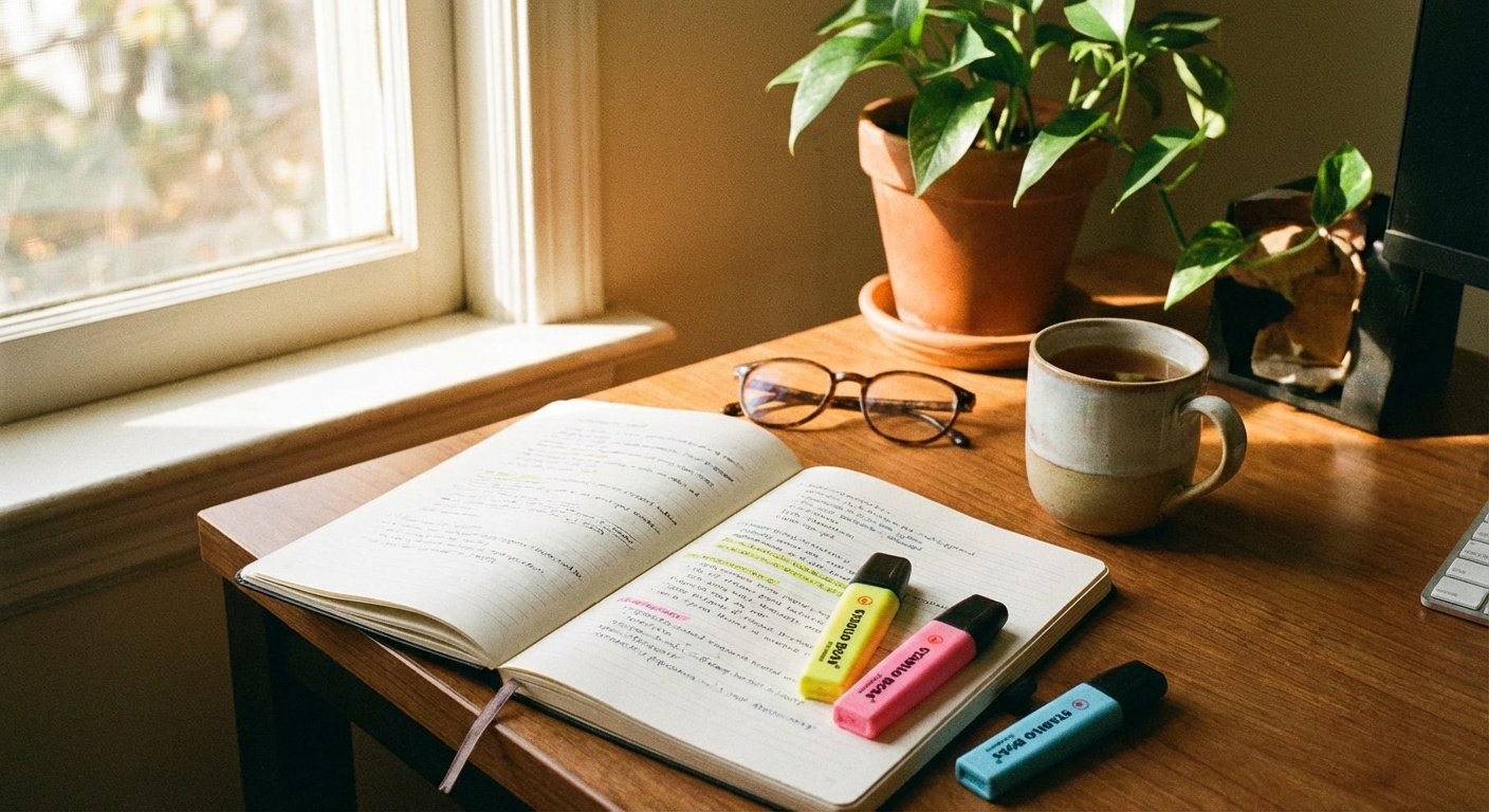 시험 전날 밤, 당신도 책상 앞에 앉아본 적 있나요?