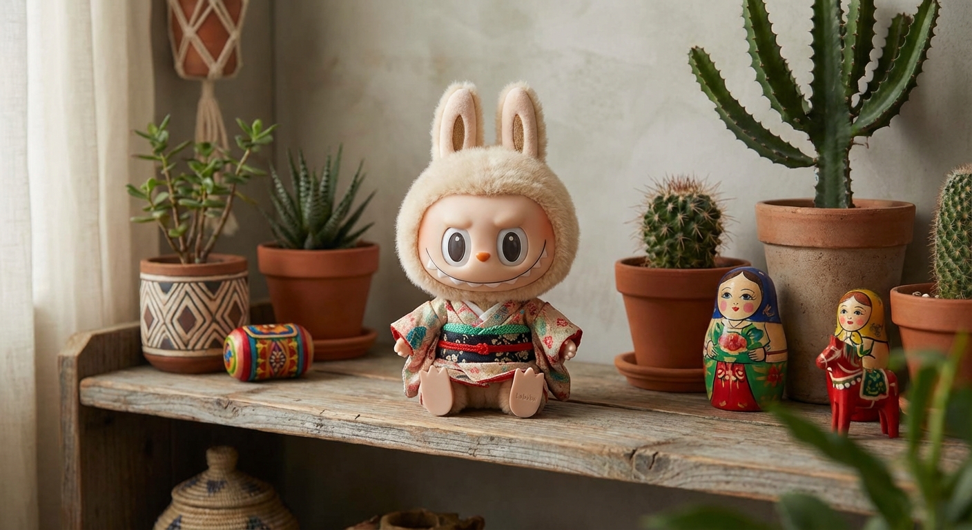 라부부 인형 실제 사진