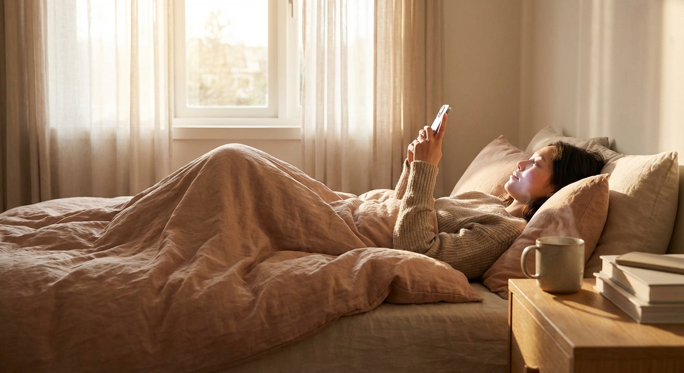 잠들기 전 스마트폰이 뇌에 끼치는 영향