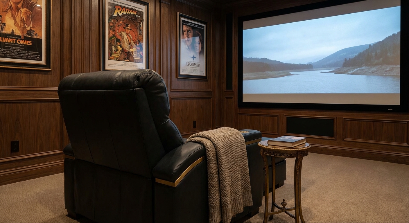 고급 리클라이너 영화 좌석