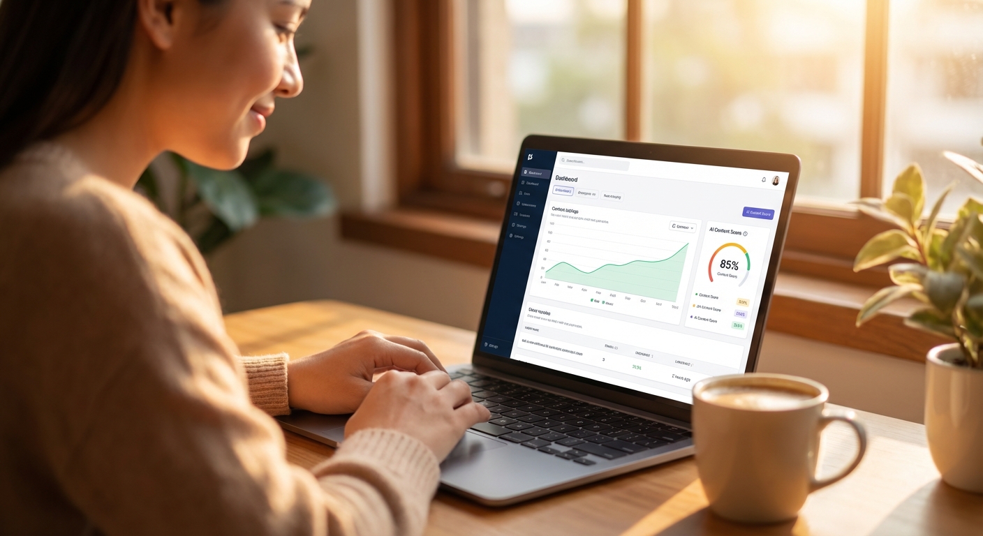 AI 탐지 도구 사용 화면