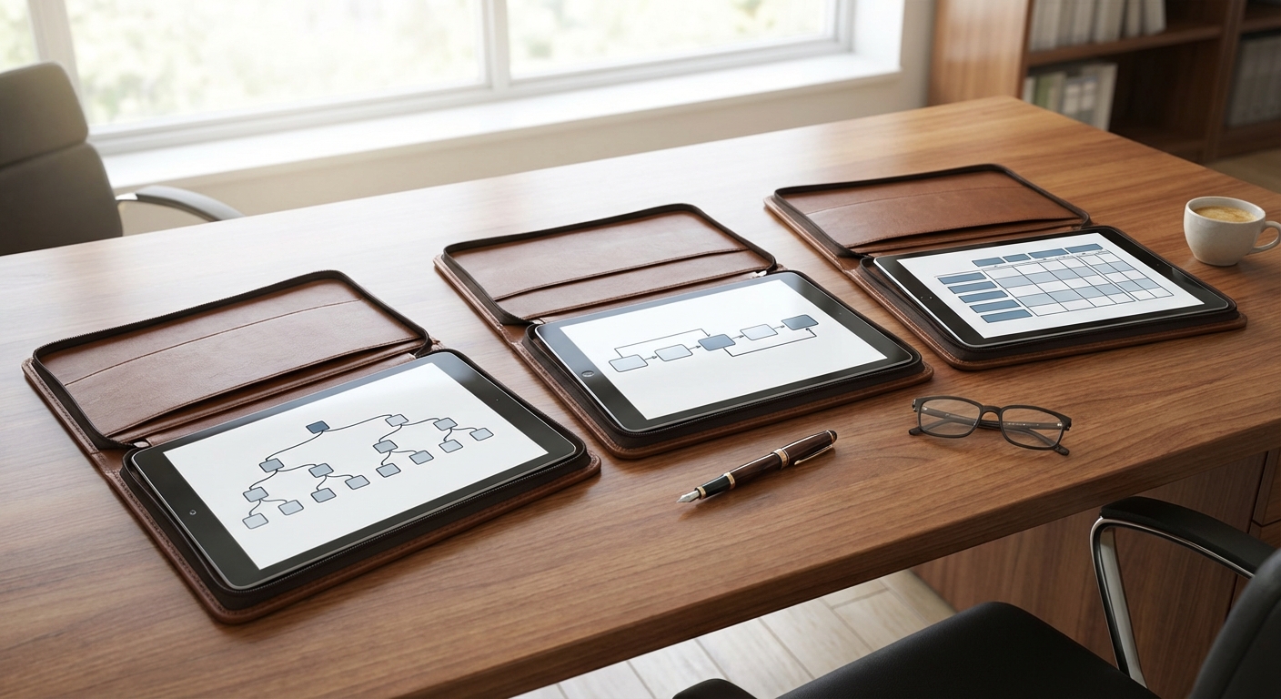 3가지 목차 구조 유형별 적용 사례