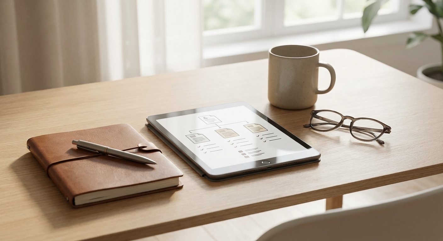 목차 구조 설계 프로세스 체크리스트