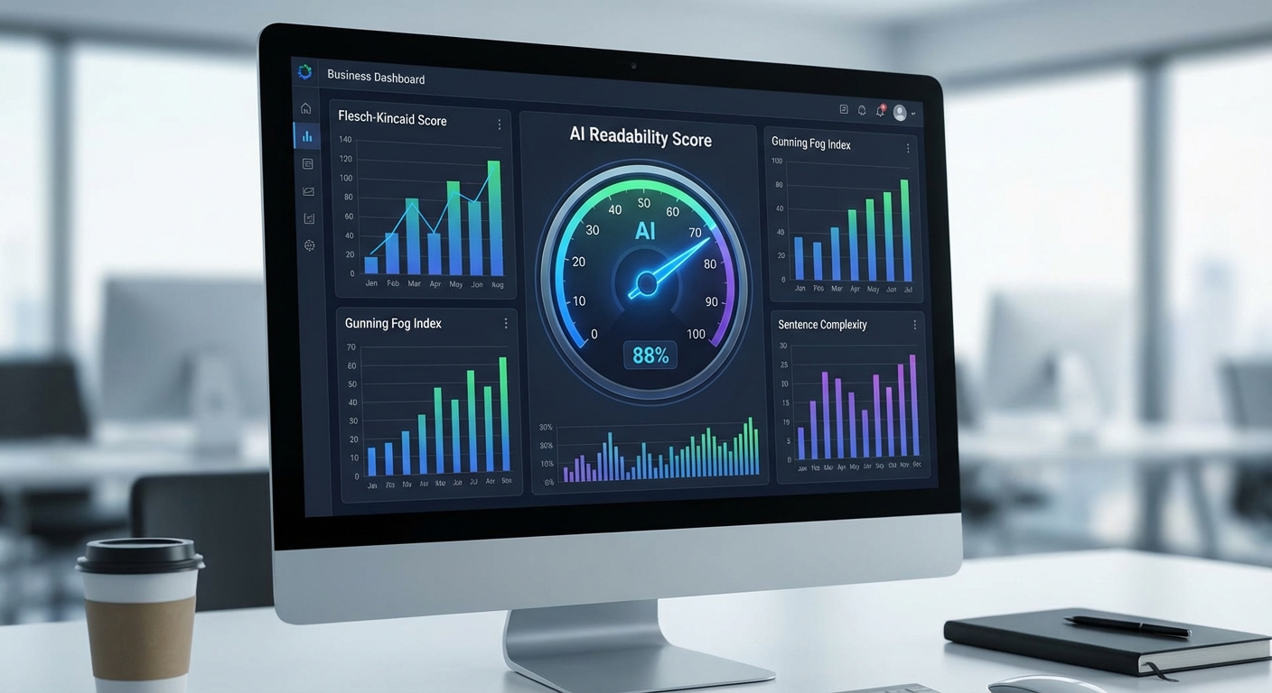 AI 가독성 분석 도구 대시보드