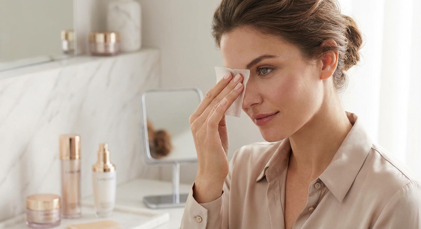 블로팅 페이퍼로 유분 제거하는 올바른 방법