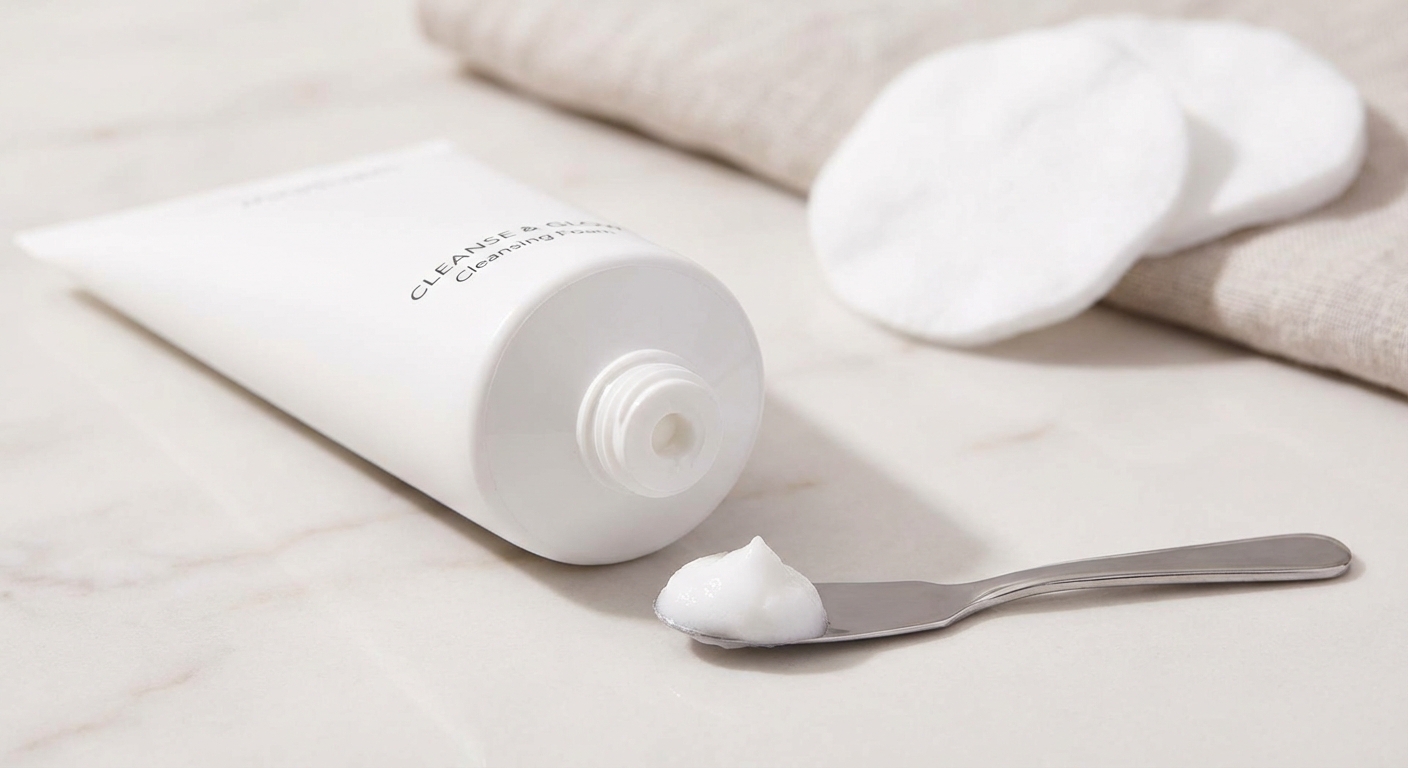 클렌징폼 끝까지 쓰는 법, 튜브 반으로 자르면 2주가 더 간다