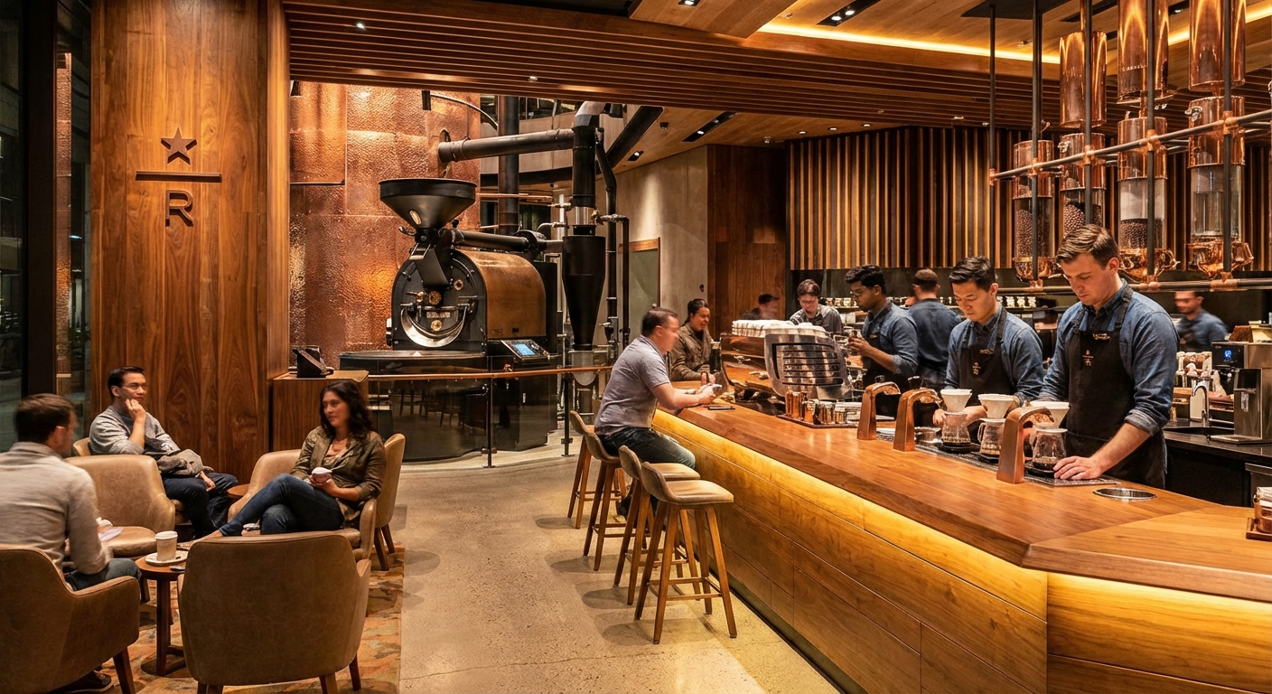 스타벅스 리저브 매장 현장 사진