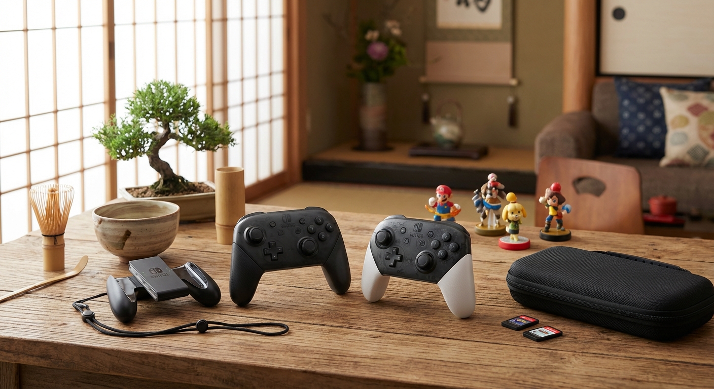 닌텐도 스위치 프로 컨트롤러 및 주변기기