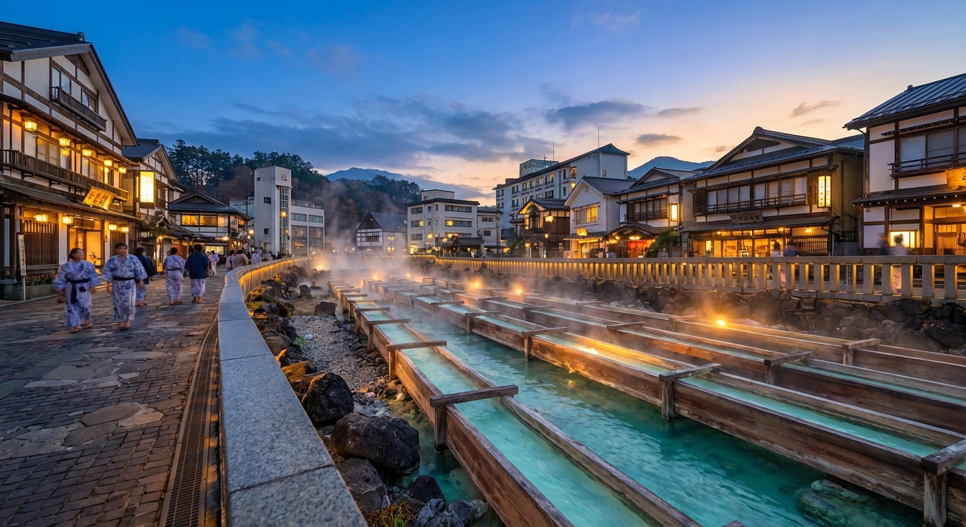 일본의 온천 - 쿠사츠 온천에 대해 알아보자