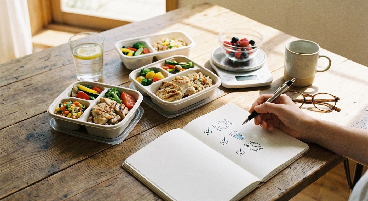 식사량 조절을 위한 체크리스트