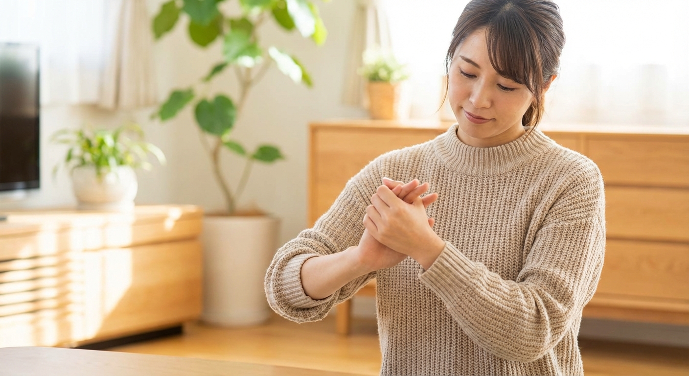 손목 스트레칭 동작